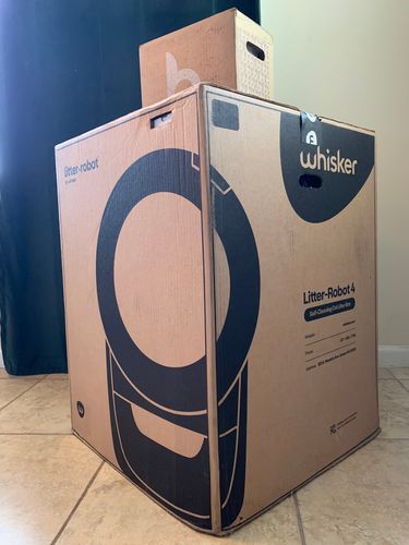 litter robot 4 in a box