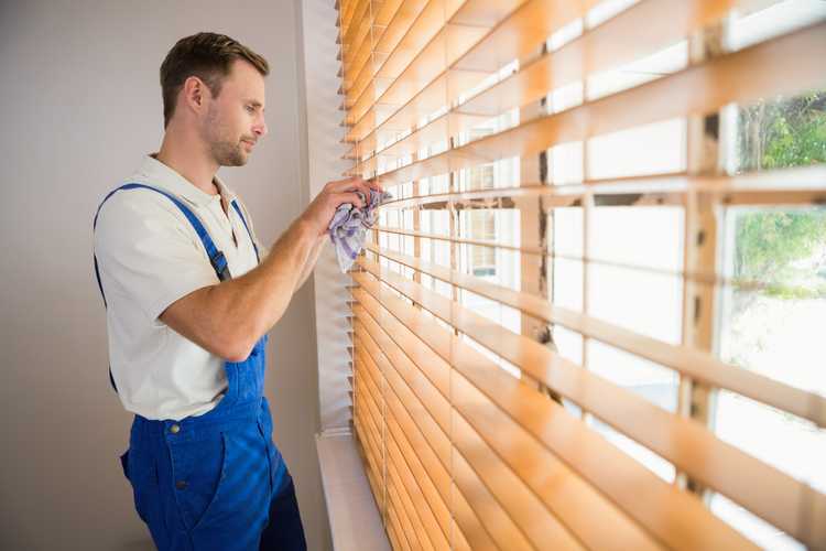 how to clean blinds